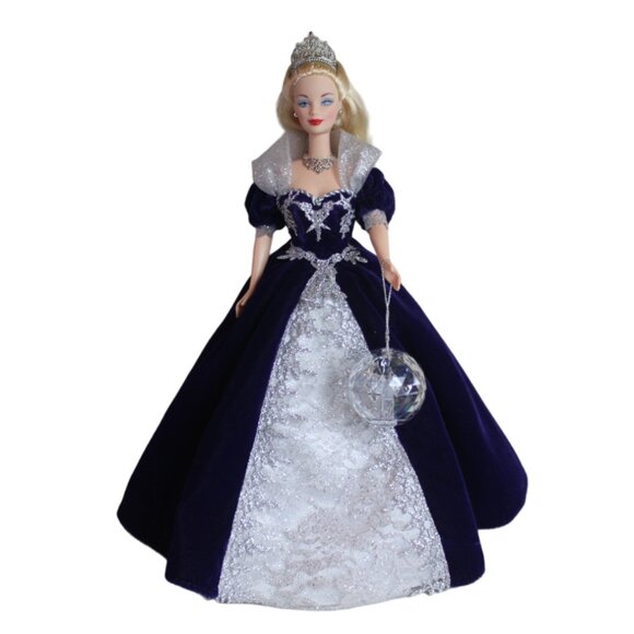 Mattel Other - Barbie Millennium Princess 2000 Doll Blonde Purple Dress Special Edition Toy